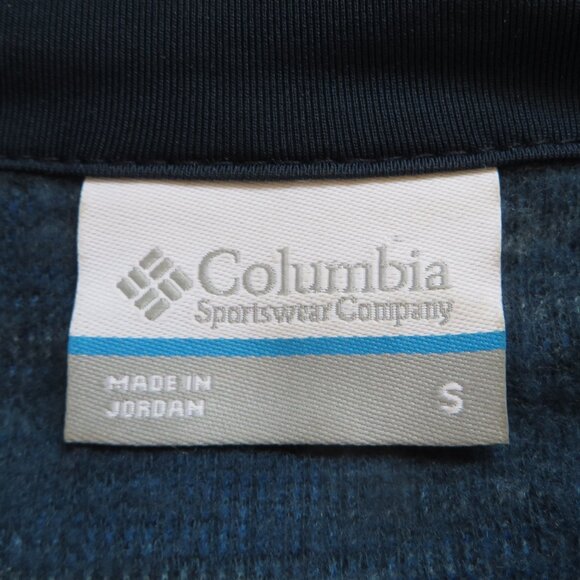 NWOT Columbia womens half zip jacket/coat size S blue #AL6876 - Picture 6 of 9